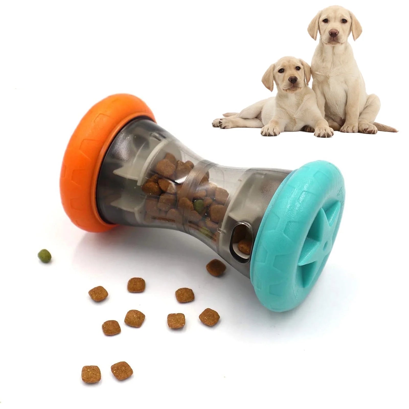 Treat Dispensing Slow Feeder,Interactive Dog Puzzle Toy, Dogs Enrichment Toy to Keep Them Busy